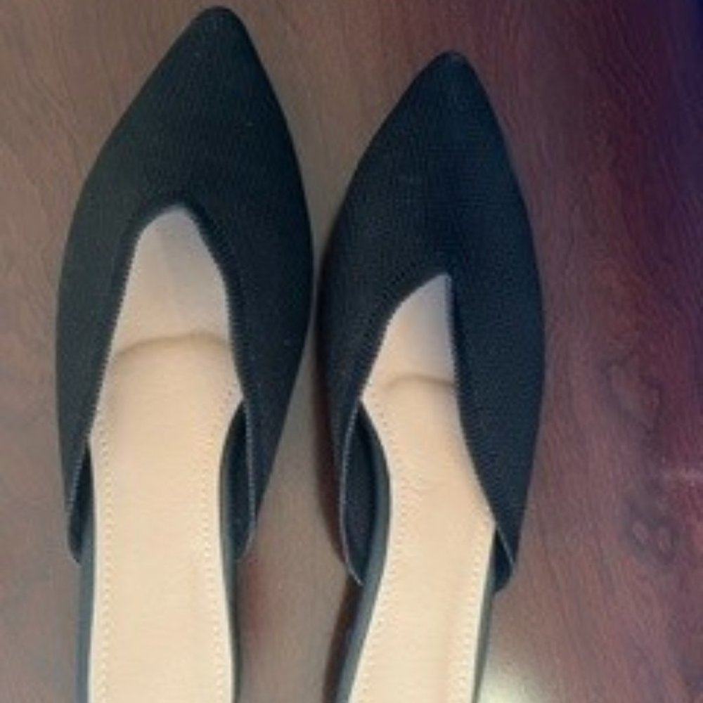 NWOT Black Mules, Size 8